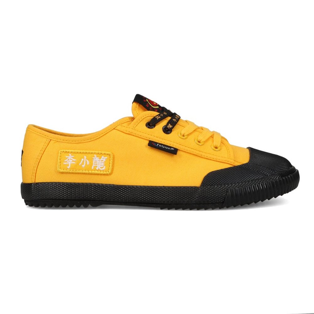 Feiyue Bruce Lee Special Edition Low Top Sneaker Yellow NWT. US 10M/12W/EUR 43 - Picture 10 of 12